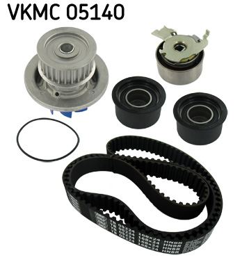 SKF VKMC 05140 Pompa acqua + Kit cinghie dentate